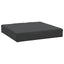 pallehynde 60x60x6 cm oxfordstof sort