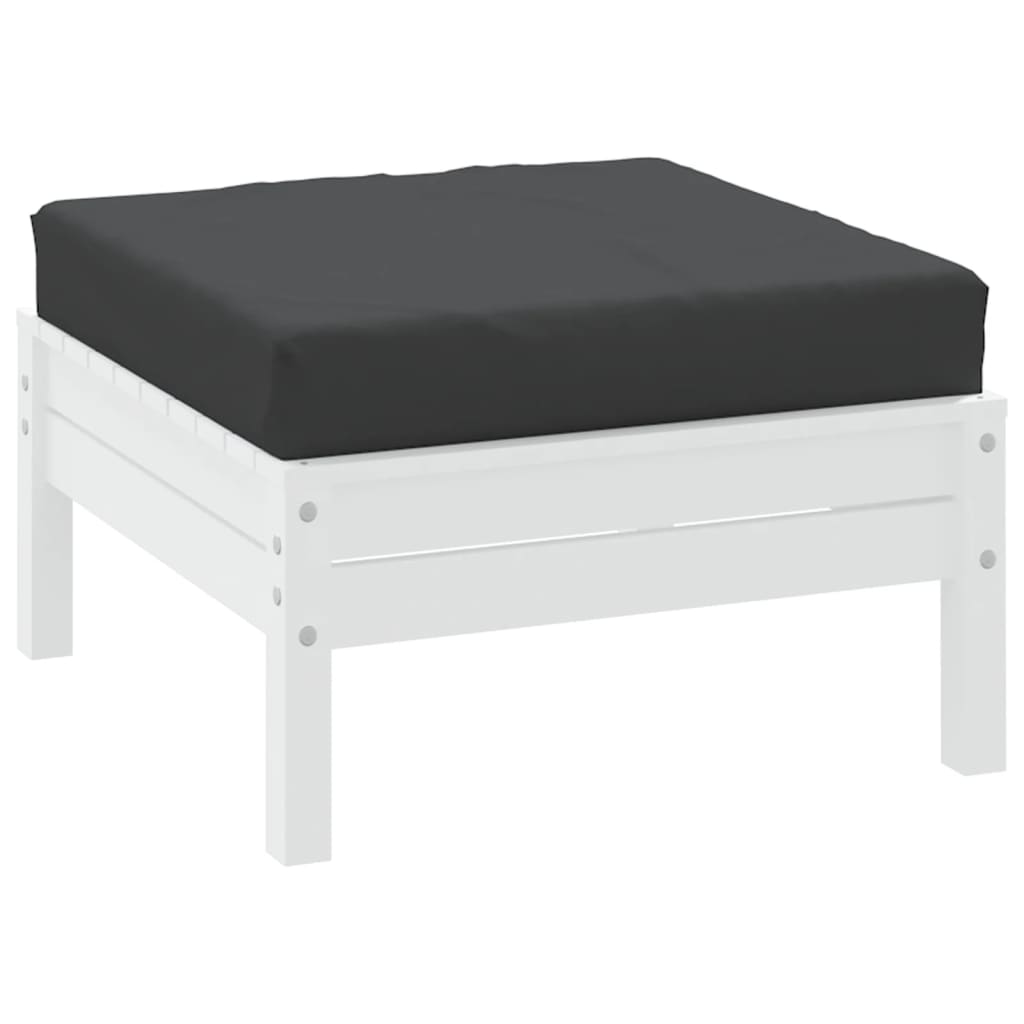 pallehynde 60x60x6 cm oxfordstof sort