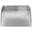 havespringvand med LED-lys 30x34x14 cm rustfrit stål 304