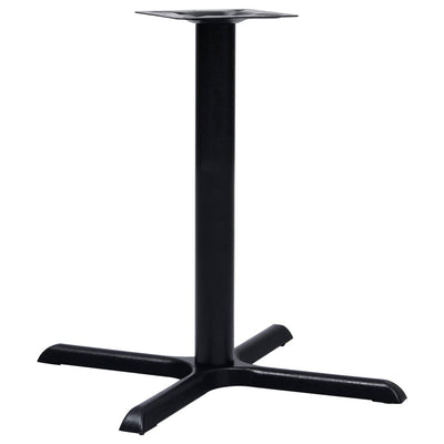 bordben til bistrobord 76x76x72 cm støbejern sort