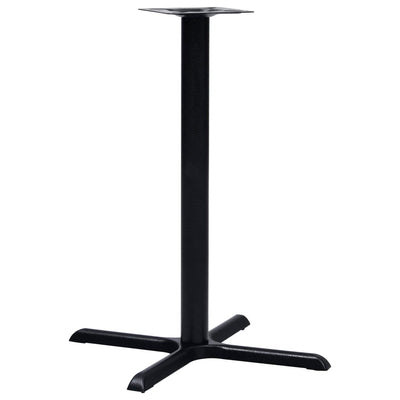 bordben til bistrobord 76x76x107 cm støbejern sort