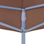 tag til festtelt 3x3 m 270 g/m² brun