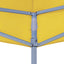 tag til festtelt 3x3 m 270 g/m² gul