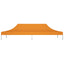 tag til festtelt 6x3 m 270 g/m² orange