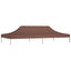 tag til festtelt 6x3 m 270 g/m² brun