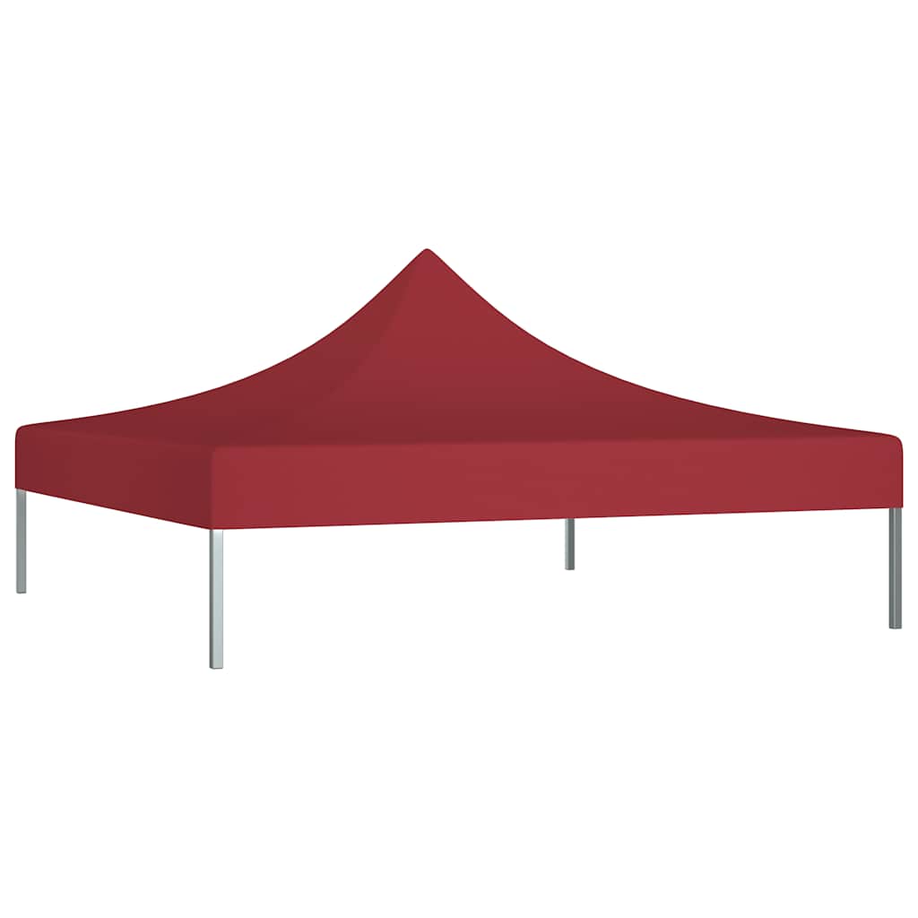 tag til festtelt 2x2 m 270 g/m² bordeauxfarvet