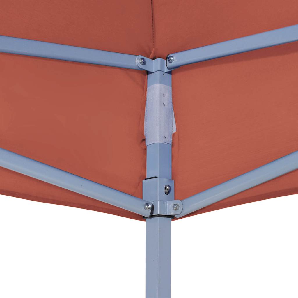 tag til festtelt 2x2 m 270 g/m² terrakotta