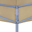 tag til festtelt 4,5x3 m 270 g/m² beige