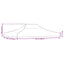 tag til festtelt 4,5x3 m 270 g/m² orange