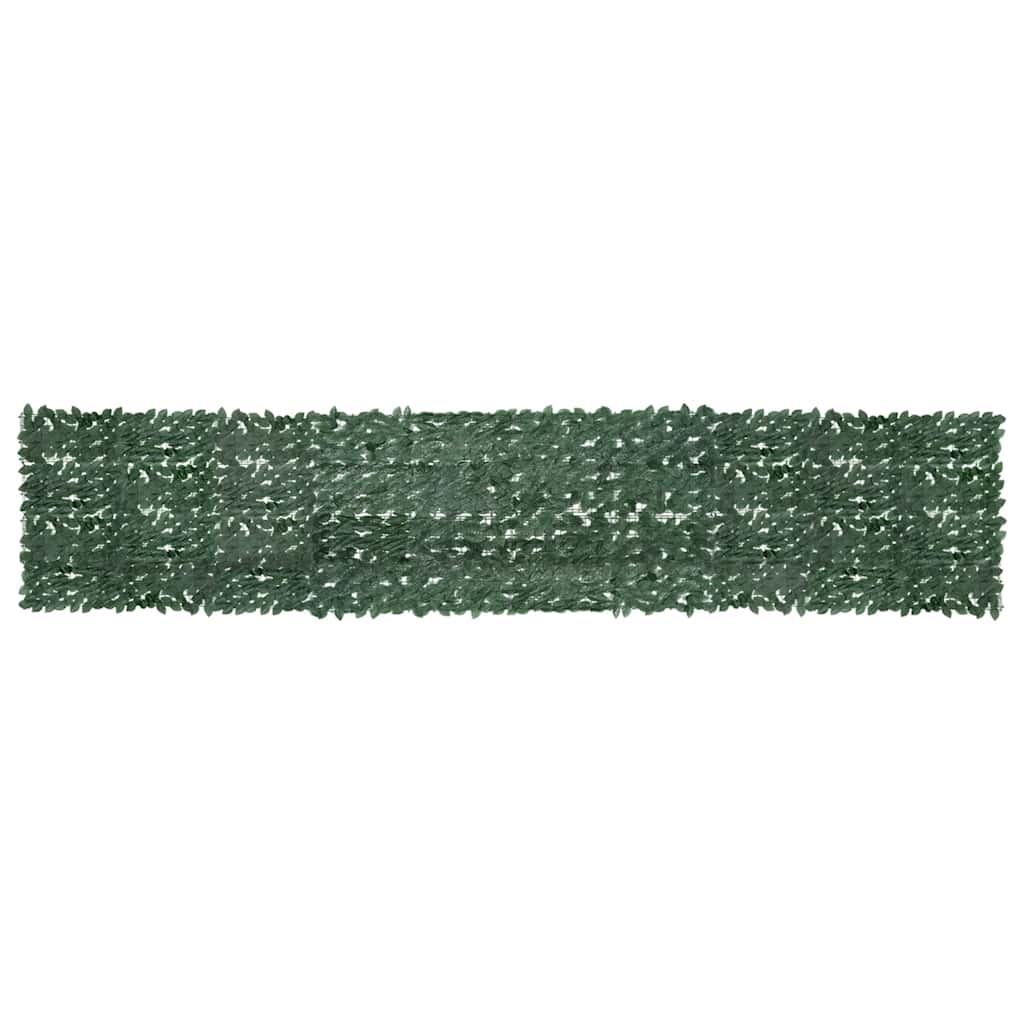 Altanafskærmning Blade - Mørkegrøn / 500 X 100 cm