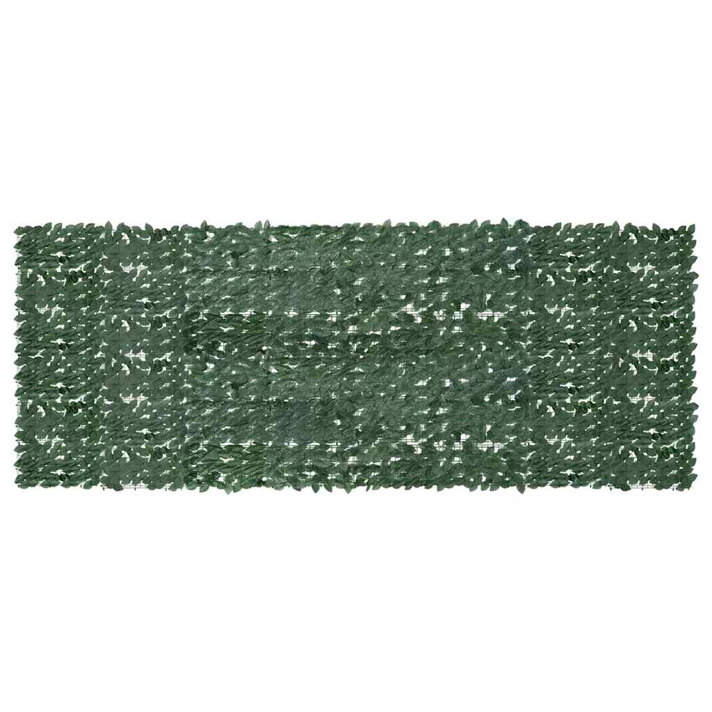 Altanafskærmning Blade - Mørkegrøn / 400 X 150 cm
