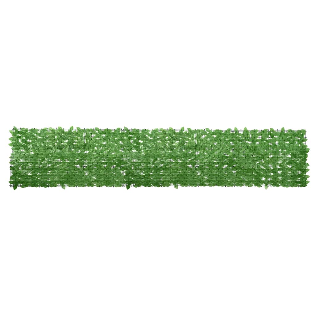 Altanafskærmning 400 × 75 cm - grønne blade