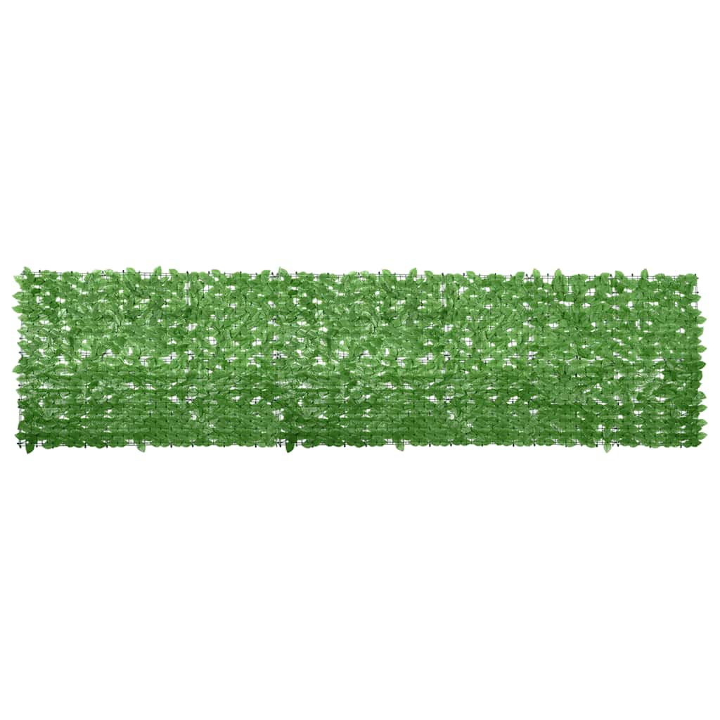 Altanafskærmning Blade - Grøn / 400 X 100 cm