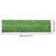 altanafskærmning 400x100 cm grønne blade