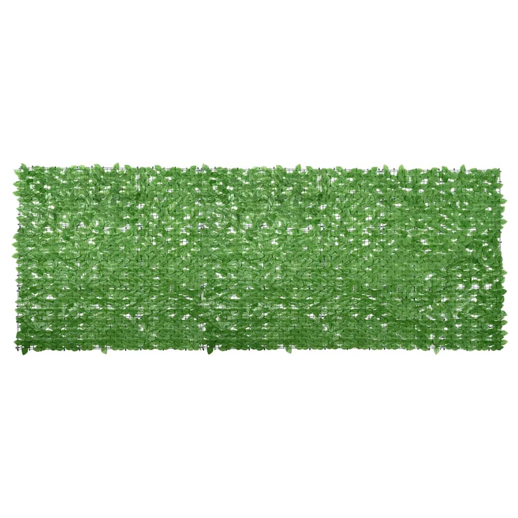 Altanafskærmning med grønne blade - 400 × 150 cm