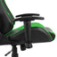 drejelig gamingstol PVC grøn
