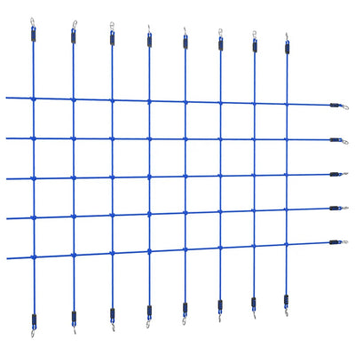 klatrenet 200x150 cm blå