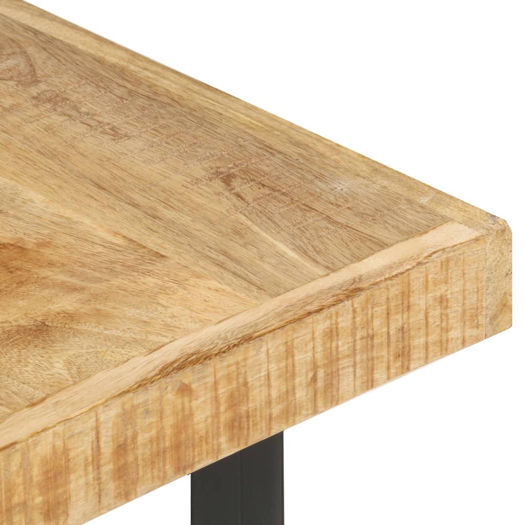 sofabord 142x90x42 cm massivt mangotræ