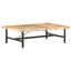 sofabord 142x90x42 cm massivt mangotræ