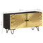 tv-skab 90x30x45 cm massivt mangotræ