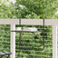 altanbord 60x40 cm stål sort