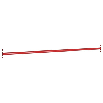kolbøttestang 2 stk. 125 cm stål rød