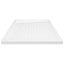 brusekar med dupper 80x100x4 cm ABS hvid