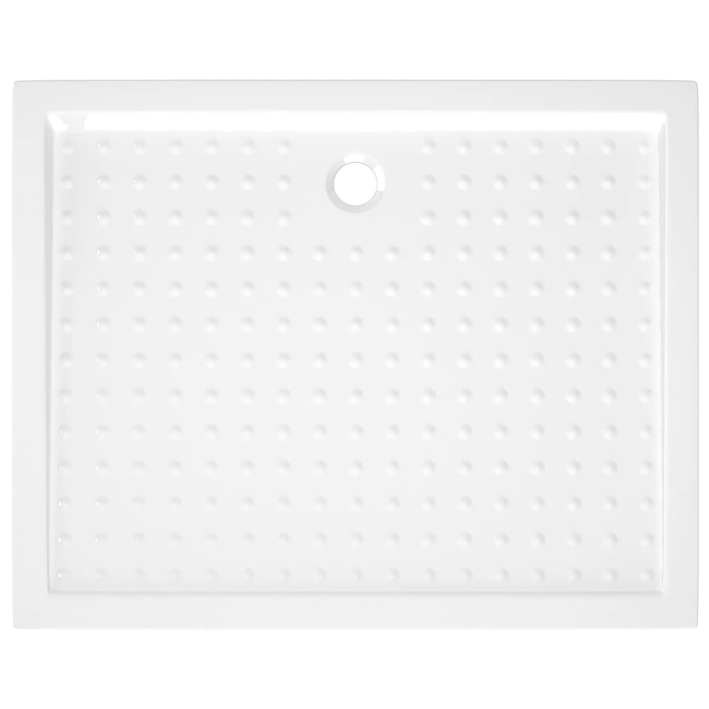 brusekar med dupper 80x100x4 cm ABS hvid