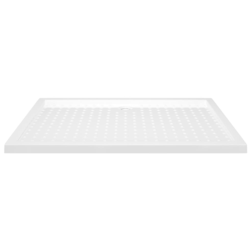 brusekar med dupper 80x120x4 cm ABS hvid