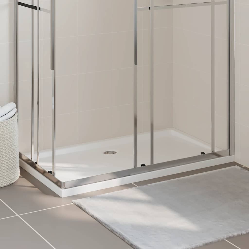 brusekar 70x120 cm ABS rektangulært hvid billede