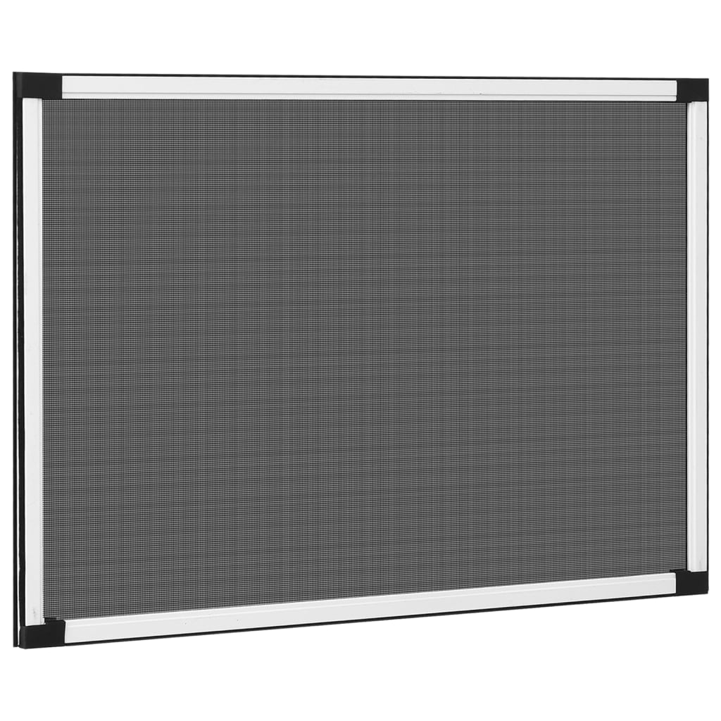 udvideligt insektnet til vinduer (75-143)x50 cm hvid