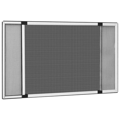 udvideligt insektnet til vinduer (100-193)x75 cm hvid