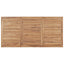 havebord 180x90x77 cm massivt teaktræ