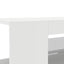 tv-skab med LED-lys 90x39x30 cm hvid