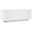 tv-bord 100x35x40 cm konstrueret træ hvid