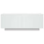 tv-bord 100x35x40 cm konstrueret træ hvid