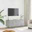tv-bord 100x35x40 cm konstrueret træ betongrå
