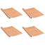 selvklæbende møbelfolie 2 stk. 500x90 cm PVC japansk egetræ