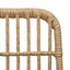 udendørs spisebordssæt 7 dele polyrattan og glas