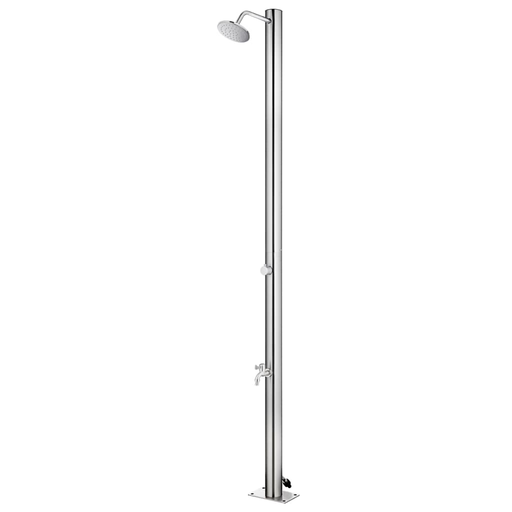 havebruser 215 cm rustfrit stål billede