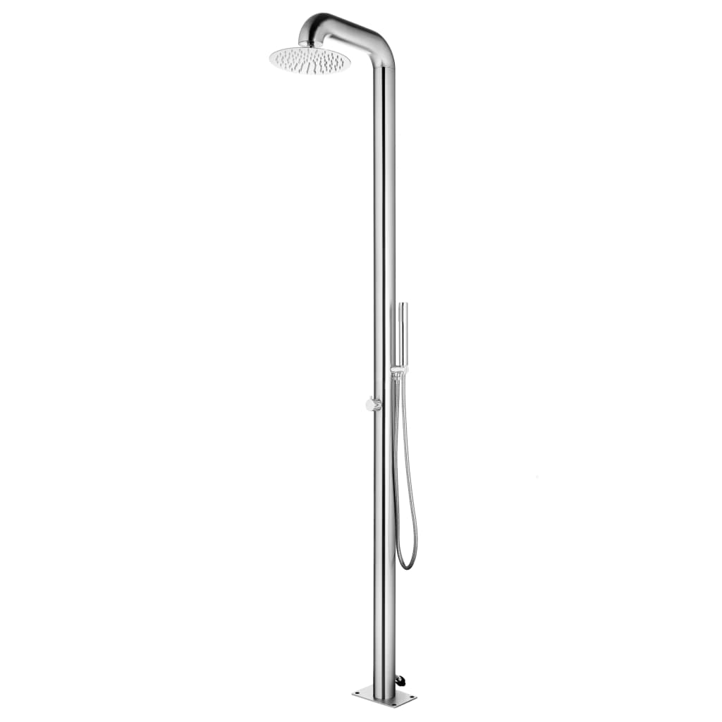 havebruser 225 cm rustfrit stål billede