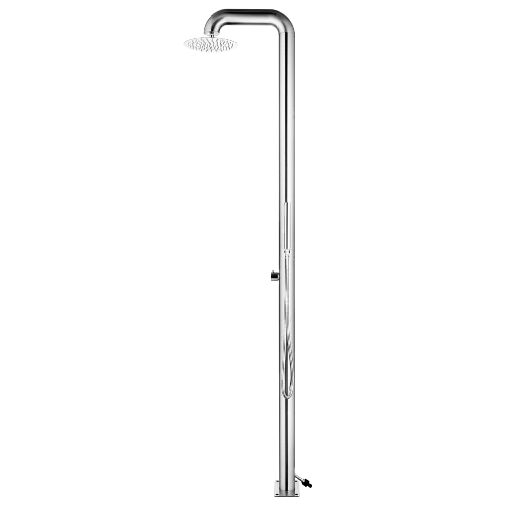havebruser 225 cm rustfrit stål