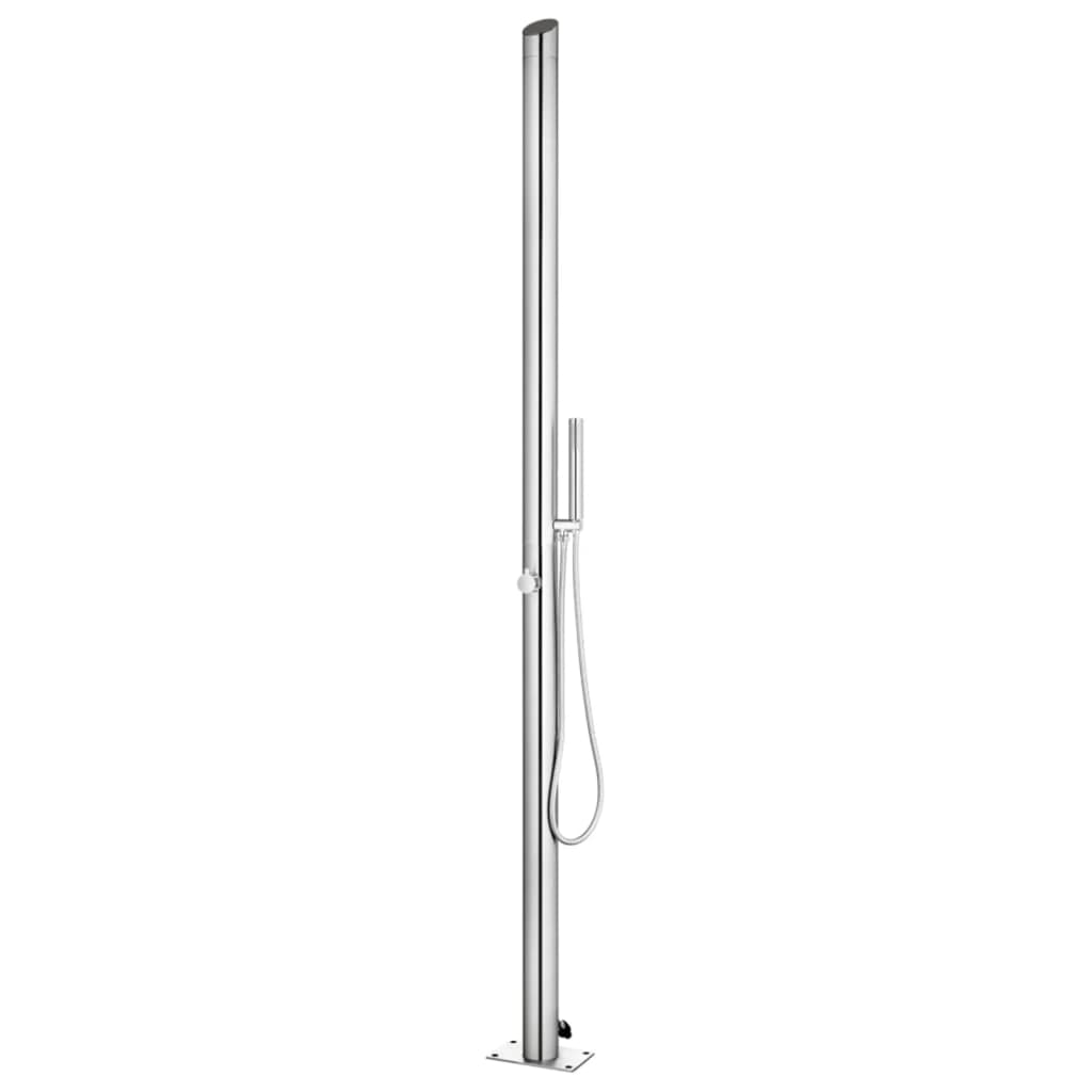 havebruser 220 cm rustfrit stål