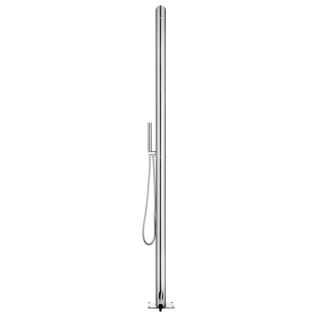 havebruser 220 cm rustfrit stål