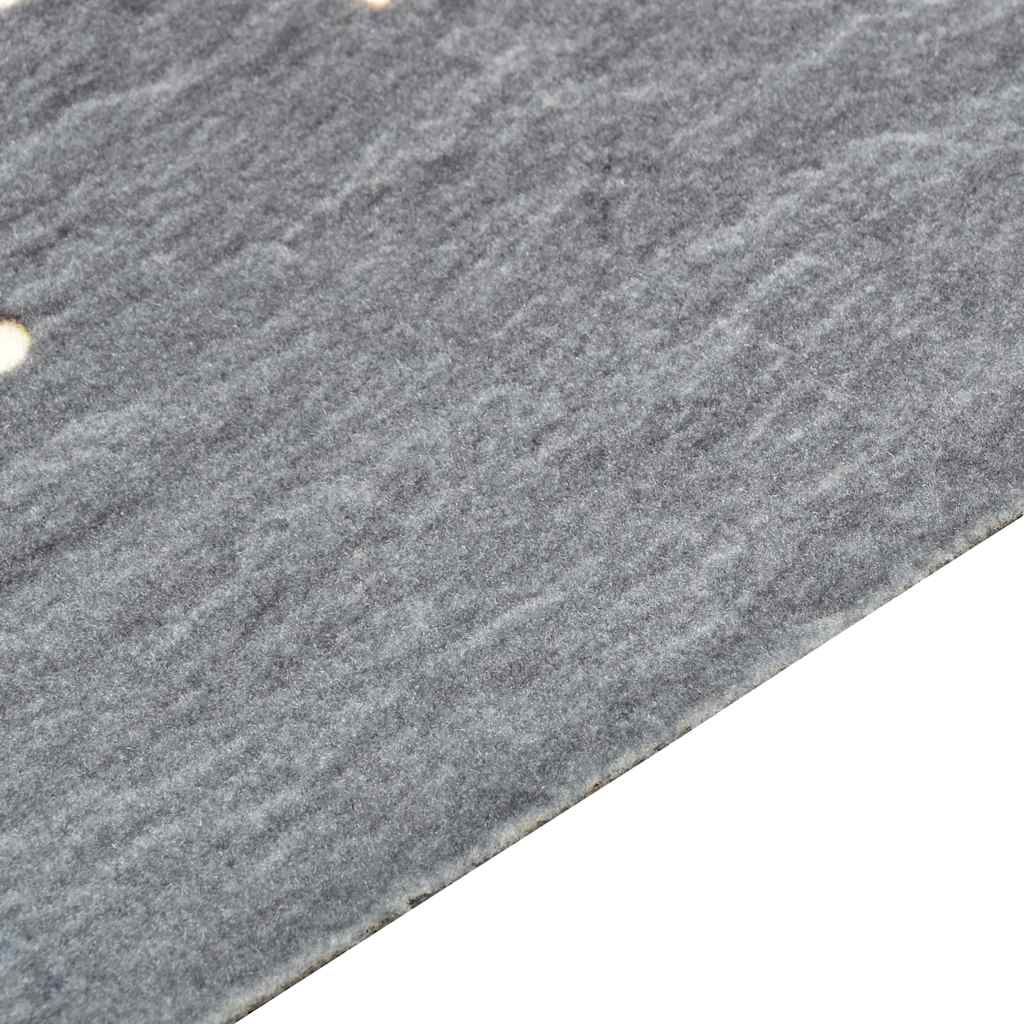 køkkenmåtte 45x150 cm vaskbar chilitryk