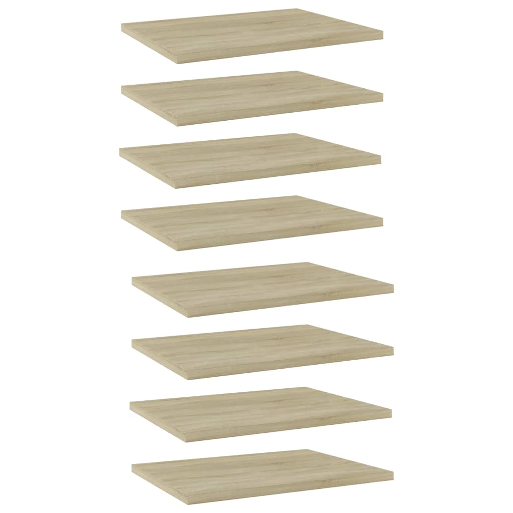 Boghylder 40X10X1,5 Cm Konstrueret Træ Sonoma-Eg - 8 / 40 x 30 x 1.5 cm