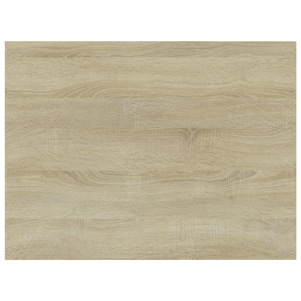 boghylder 8 stk. 40x30x1,5 cm konstrueret træ sonoma-eg