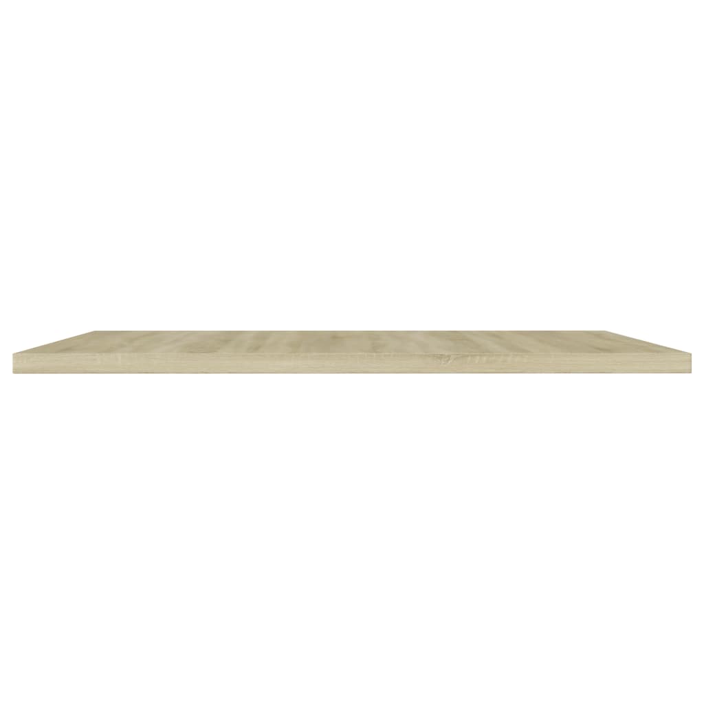 boghylder 8 stk. 40x50x1,5 cm konstrueret træ sonoma-eg