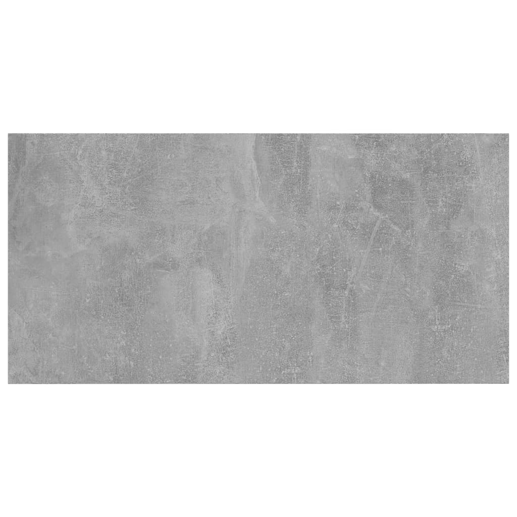 boghylder 4 stk. 60x30x1,5 cm konstrueret træ betongrå