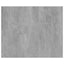 boghylder 8 stk. 60x50x1,5 cm spånplade betongrå